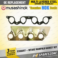 Exhaust + Intake Manifold Gasket for BMW 316i E36 318i E30 E36 1.6L 1.8L I4 8V
