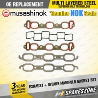 Exhaust + Intake Manifold Gasket Set for Chrysler 300C 3.5L V6 24V EGG 05-12