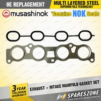 Exhaust + Intake Manifold Gasket Set for Daihatsu Sirion Terios YRV 1.3L I4