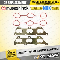 Exhaust + Intake Manifold Gasket for Holden Vectra JS ZC 2.6 3.2 L V6 24V 00-06