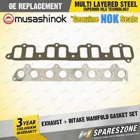 Exhaust + Intake Manifold Gasket Set for Hyundai Terracan HP 2.9L I4 16V 05-07