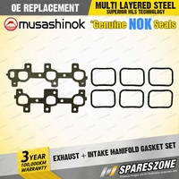 Exhaust + Intake Manifold Gasket Set for Jeep Cherokee KK KJ Grand Cherokee WH