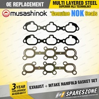 Exhaust + Intake Manifold Gasket Set for Nissan Maxima A32 A33 3.0L V6 24V 95-03