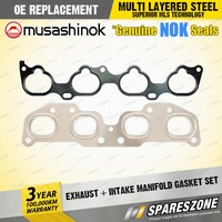 Exhaust + Intake Manifold Gasket Set for Nissan X-Trail T31 2.5L I4 16V 07-14