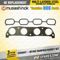 Exhaust + Intake Manifold Gasket Set for Toyota Corolla ZZE122R MR2 MRS 1.8L I4