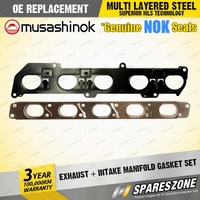 Exhaust + Intake Manifold Gasket for Volvo C30 C70 S40 V50 T5 2.5L I5 20V 04-15