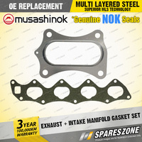 Exhaust + Intake Manifold Gasket Set for Honda City GM Jazz GK GF 1.5L I4 14-21