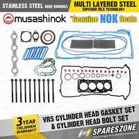 VRS Cylinder Head Gasket Set + Head Bolts for Mazda 3 BK BKFP BKFS 2.0 I4 16V