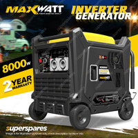 Maxwatt 8000W Inverter Generator Pure Sine Wave Digital Electric Start Portable