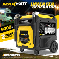 Maxwatt 9000W Inverter Generator Pure Sine Wave Digital with 2 Wire Auto Start