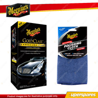 Meguiar's Gold Class Carnauba Plus Liquid Wax 473ml + Microfibre Cloth