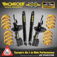 Monroe Shocks & King Lower Springs for Ford Falcon Fairmont AUII AUIII IRS Sdn