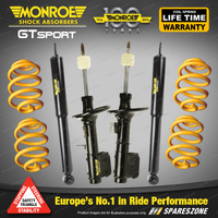 Monroe GT Sport Shocks & King Super Low Springs for Holden Statesman WL Sedan
