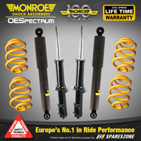 Monroe OESpectrum Shocks & King Lower Springs for Ford Territory SX 4WD S/Wagon