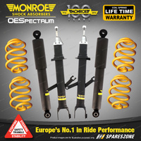 Monroe OEspectrum Shocks & King Lower Springs for Ford Territory SYII RWD Wagon