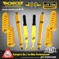 Monroe Shocks & King Springs Lift Kit for Toyota Fj Cruiser GSJ15R 4WD S/Wgn