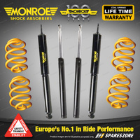 Monroe Shocks King Ultra Low Springs for Holden Commodore VB VC VK VH 6CYL Sedan
