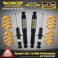 Monroe Monro-Matic Plus Shocks & King Super Low Springs for Subaru Impreza GE GH