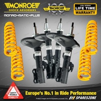 Monroe Monro-Matic Plus Shocks & King STD Springs for Toyota Aurion GSV40 06-11