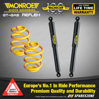 Rear Lowered Monroe Shock Absorbers King Springs for MITSUBISHI LANCER CA CB CC
