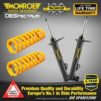 Front STD Monroe Shock Absorbers King Springs for FORD TERRITORY SY SZ RWD Wgn