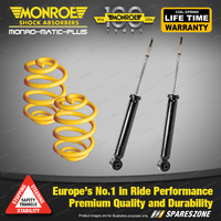 Rear Super Low Monroe Shock Absorbers King Spring for FORD FAIRLANE ZK ZL 6 8CYL