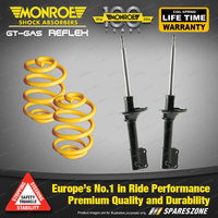 Rear Lower Monroe Shock Absorber King Spring for FORD LASER KF KH Sdn Htch Coupe