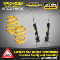 Rear Lower Monroe Shock Absorbers King Springs for FORD FALCON AU AUII III Sedan
