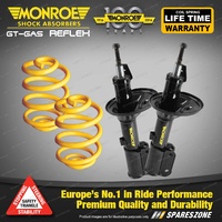 Front Lower Monroe Shock Absorber King Spring for HOLDEN COMMODORE VX VU II 6CYL