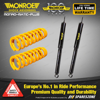 Rear STD Monroe Shock Absorbers King Springs for HOLDEN TORANA LH UC 4 6 8cyl