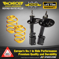 Rear Lowered Monroe Shock Absorbers King Springs for TOYOTA CAMRY ACV36R MCV36R