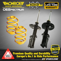 Rear Lower Monroe Shock Absorbers King Springs for TOYOTA AURION GSV40R V6 Sedan