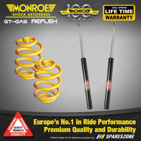 Rear Lowered Monroe Shock Absorbers King Springs for HOLDEN APOLLO JK JL Sedan