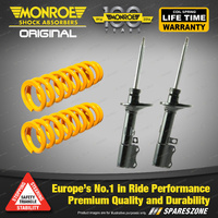 Rear Standard Monroe Shock Absorbers King Springs for TOYOTA CELICA ST162 87-89