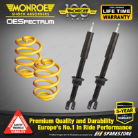 Rear Lowered Monroe Shock Absorbers King Springs for HONDA INTEGRA DA9 89-93