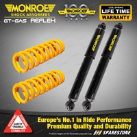 Rear STD Monroe Shock Absorbers King Springs for VOLVO 240 260 SERIES Sdn 74-94