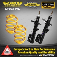 Front Ultra Low Monroe Shocks King Springs for Holden Commodore VR VS 8cyl 93-97