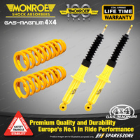 Front Raised 50-100KG Monroe Shock Absorbers King Springs for Isuzu D-Max TF