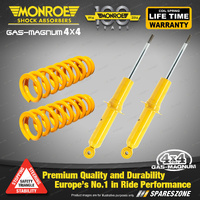 Front Raised 50-100KG Monroe Shocks King Springs for Holden Colorado RG 12-20