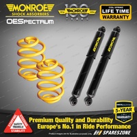 Rear Lowered Monroe Shock Absorbers King Springs for BMW 3 Series E90 05-11