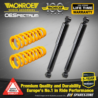 Rear Raised Monroe Shocks King Springs for Toyota RAV 4 ACA33 ASA44 GSA33 06-18
