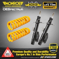 Front Raised Monroe Shock Absorbers King Springs for Holden Commodore VE 11-13