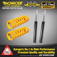 Front STD Monroe Shock Absorbers King Springs for Nissan 1200 B110 Sedan 70-73