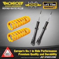 Front STD Monroe Shock Absorbers King Springs for Ford Falcon BF 2005-2008