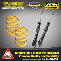 Front Super Low Monroe Shock Absorbers King Springs for Ford Falcon BF Ute 05-07
