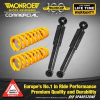 Rear STD Monroe Shock Absorbers King Springs for Volkswagen Kombi Transporter