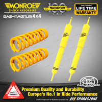 Front Raised 50-100KG Monroe Shocks King Springs for Toyota Landcruiser 76 07-16