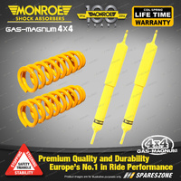 Front Standard 50-100KG Monroe Shocks King Springs for Nissan Patrol GU Y61