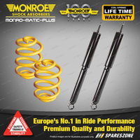 Rear Super Low Monroe Shock Absorbers King Springs for Holden HQ HJ HX HZ 71-80