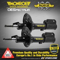 Front Monroe OESpectrum Shock Absorbers for FORD FOCUS LS LT LV Sedan Hatchback